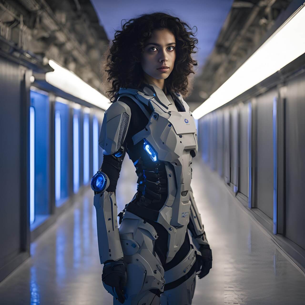 Patient Using A Robotic Exoskeleton In Therapy