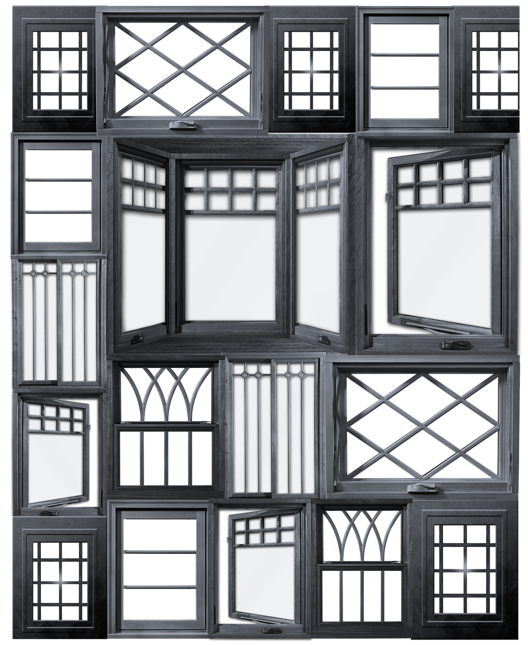 Grid Layout of Software Categories