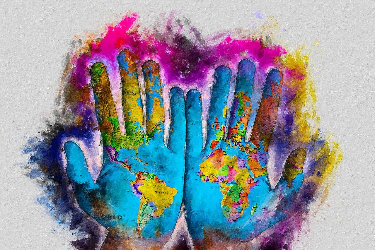 Map Visualizing Global Temperature Anomalies